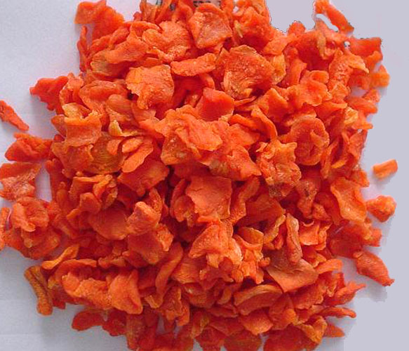 dehydrated carrots flakes