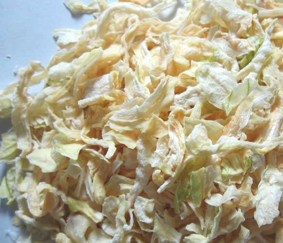 dehydrated white onion